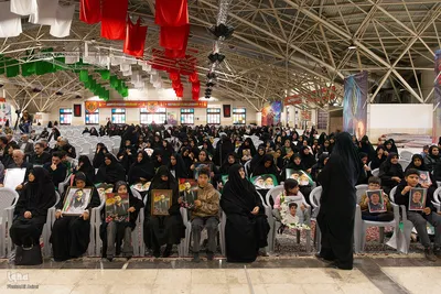 مراسم چهلم شهدای حوادث دی‌ماه در گلستان شهدای اصفهان