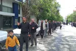 مراسم سوگواری و عزاداری خیابانی سالروز شهادت حضرت امام جعفر صادق(ع) در اهر