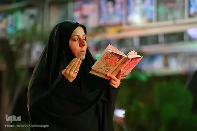 شب 23 ماه مبارک رمضان در گلزار شهدای قم