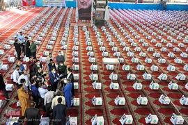 رزمایش مواسات و کمک مومنانه در اهواز