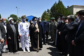تشییع پیکر شهید سانحه کنارک در تبریز