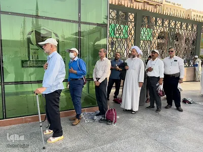 حال و هوای زائران ایرانی در حرم مطهر نبوی را در ایام حج تمتع
