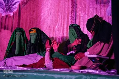 اجرای تعزیه «سجده در بهشت»