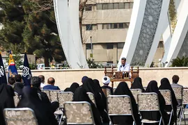 محفل کاروان قرآنی انقلاب در بیمارستان بقیه‌الله الاعظم (عج)