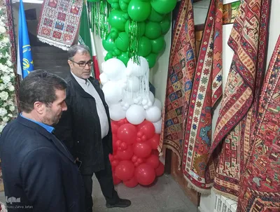 افتتاح نمایشگاه فرش مددجویان کمیته امداد در اهر