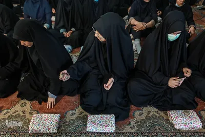برگزاری نماز جماعت باشکوه دانش آموزی