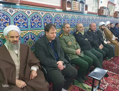 مراسم بزرگداشت شهدای مقاومت در شهرستان اهر