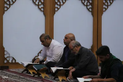 محفل انس با قرآن کریم در حرم شاهچراغ(ع)