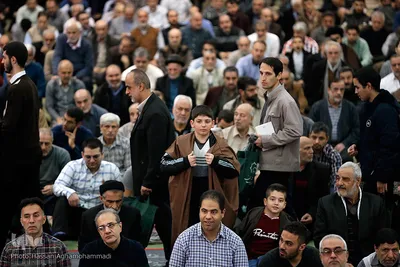 اولین نمازجمعه تهران به امامت حجّت‌الاسلام  والمسلمین محمّدجواد حاج‌علی‌اکبری