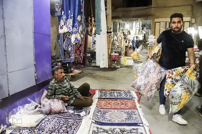 بازار شادگان در آستانه عید فطر