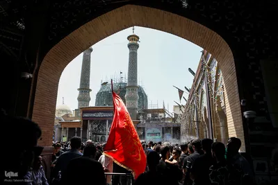 مراسم آیینی جاماندگان اربعین حسینی۲