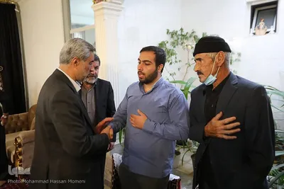 دیدار با خانواده شهید امنیت علی نظری
