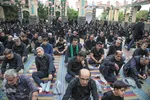 مراسم عزاداری اباعبدالله الحسین(ع) در مزار شهدای گمنام همدان‎