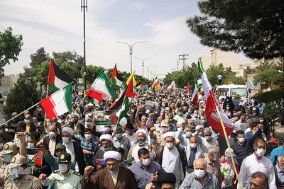 راهپیمایی روز قدس در سمنان