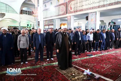مراسم بزرگداشت اربعین قائد شهید امت حضرت آیت الله سید علی خامنه ای در اهر 