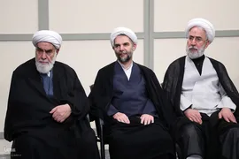 دیدار رئیس و مسئولان عالی قوه قضائیه با رهبر معظم انقلاب