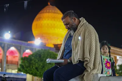 اولین شب قدر در حرم مطهر حضرت شاهچراغ(ع)