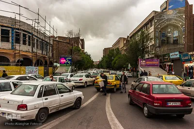 وضعیت خیابان‌ها و بازار در تبریز
