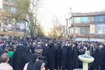 خروش مردم ساری در محکومیت گروه‌های اغتشاشگر و تروریست‌