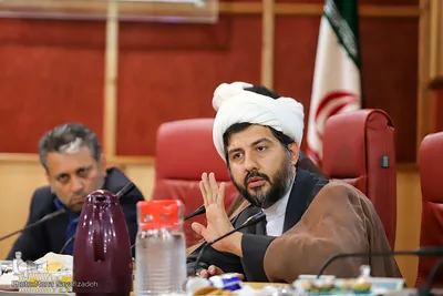 حجت‌الاسلام مصطفی حریزاوی، معاون فرهنگی دانشگاه امیرالمومنین(ع) اهواز 