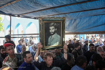 مراسم تشییع و خاکسپاری شهید «قاسم بلند» در اهواز