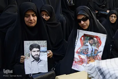 مراسم وداع با شهدای گمنام در دانشگاه پیام نور کرج‎
