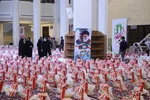 رزمایش کمک مومنانه در حرم مطهر شاهچراغ (ع)
