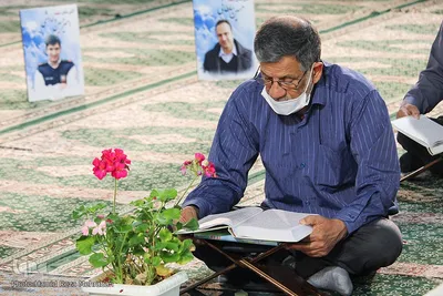 مراسم جز خوانی در حرم حضرت عبدالعظیم حسنی