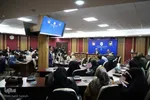 نشست خبری صفر نصراله زاده، رئیس دانشگاه تبریز