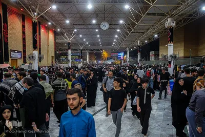 آستان مقدس علوی در ایام اربعین