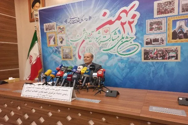 سخنرانی رئیس جمهور در مراسم ۲۲ بهمن/ ۷۳۰۰ خبرنگار راهپیمایی را پوشش می‌دهند