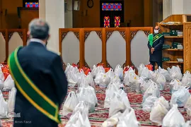 رزمايش «كمك مومنانه» در حرم شاهچراغ(ع)
