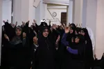 مراسم سوگواری شب شهادت رهبر معظم انقلاب در حرم شاهچراغ(ع)