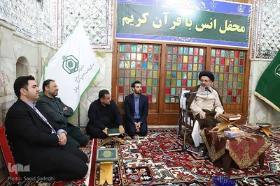 محفل انس با قرآن کریم در امامزاده سیدحمزه(ع) تبریز‎‎