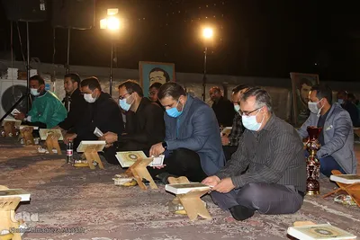 قرار بندگی؛ احیای شب ۲۱ رمضان در بیمارستان حضرت علی اصغر(ع) شیراز