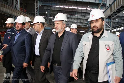 سفر فاطمی‌امین، وزیر صنعت معدن و تجارت یه استان یزد