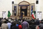 مراسم عزداری شب شهادت امام جعفر صادق علیه السلام در سوّمین حرم اهل‌بیت علیهم السلام‎