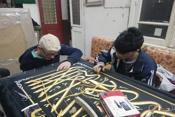Egipto: la familia mantiene vivo el arte de Sirma + fotos