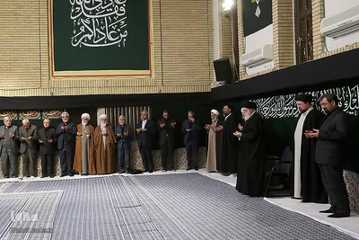 سومین شب عزاداری فاطمیه در حسینیه امام خمینی(ره)