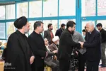 مجلس بزرگداشت مرحوم آیت‌الله شوشتری در گلستان شهدای اصفهان