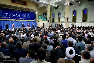 دیدار جمعی از اساتید دانشگاه‌ها با رهبرمعظم انقلاب