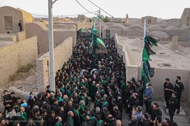 حسینیه ایران؛ آیین سنتی «زار خاک» در روستای قورتان