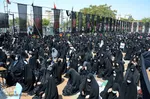 اقامه نماز ظهر عاشورا در مصلی امام (ره) تبریز‎‎