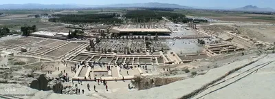 مسافران نوروزی مجموعه جهانی تخت‌ جمشید‎‎