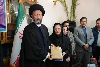 دیدار صمیمی اعضای سازمان دانشجویان جهاددانشگاهی استان با آیت‌الله سیدحسن عاملی، نماینده ولی‌فقیه در استان و امام‌جمعه اردبیل،