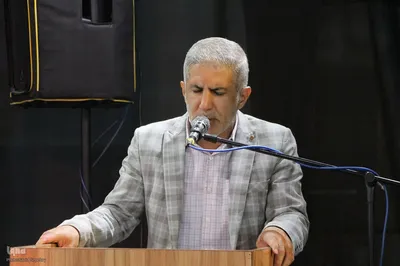 مراسم سالگرد عروج مرد میدان خدمت در ملایر