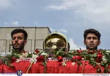 تشییع پیکر آتش نشان فداکار شهید «علی قانع»