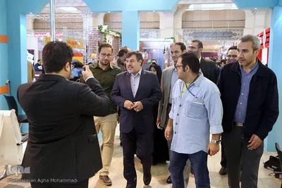 حاشیه‌های غرفه ایکنا در بیست و دومین نمایشگاه مطبوعات