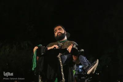 مراسم تعزیه خوانی در خانه هنرمندان تهران