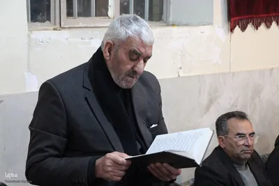 کرسی تلاوت قرآن در روستای آورزمان ملایر